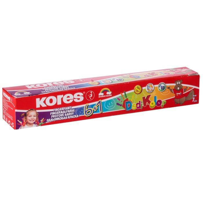 Kores barvy prstové Dedi Kolor 30 ml, 6+1 barev
