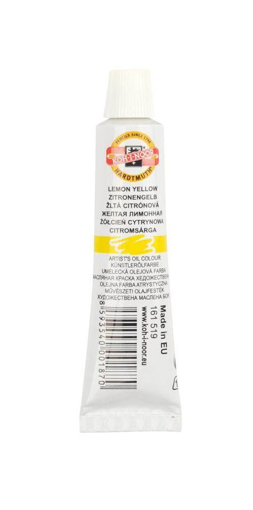 Koh-i-noor barva olejová 16 ml citronová chromová