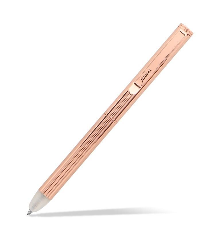 Filofax pero gumovací Classic Rose Gold