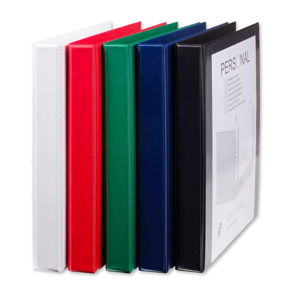 KARTON P+P pořadač 4-kroužkový Personal A4 3,5 cm modrý