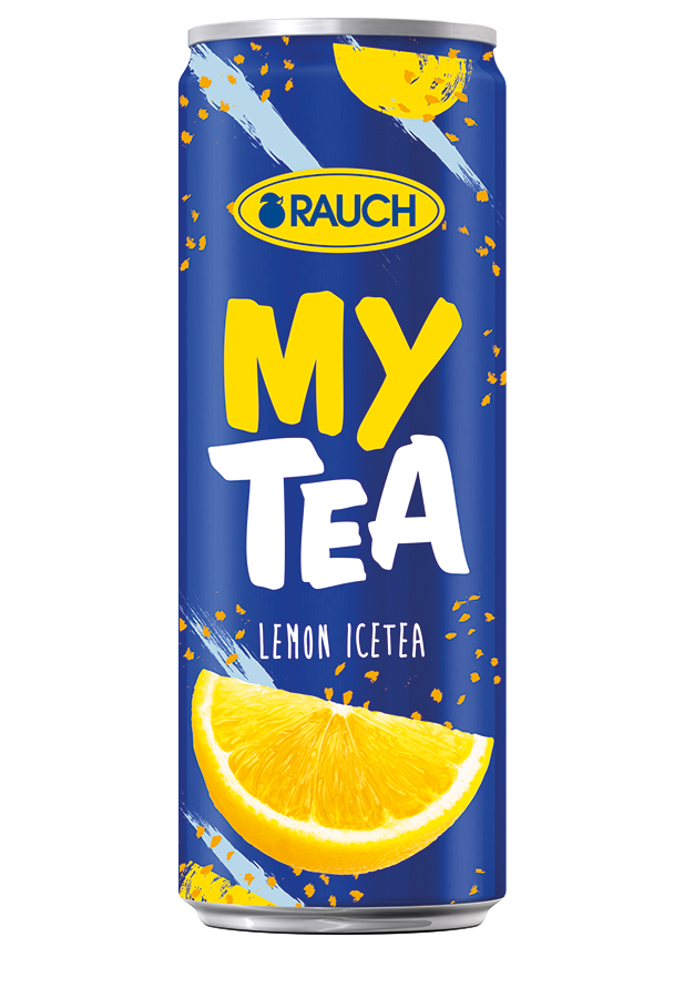 Čaj ledový Rauch citron 0,33 l plech