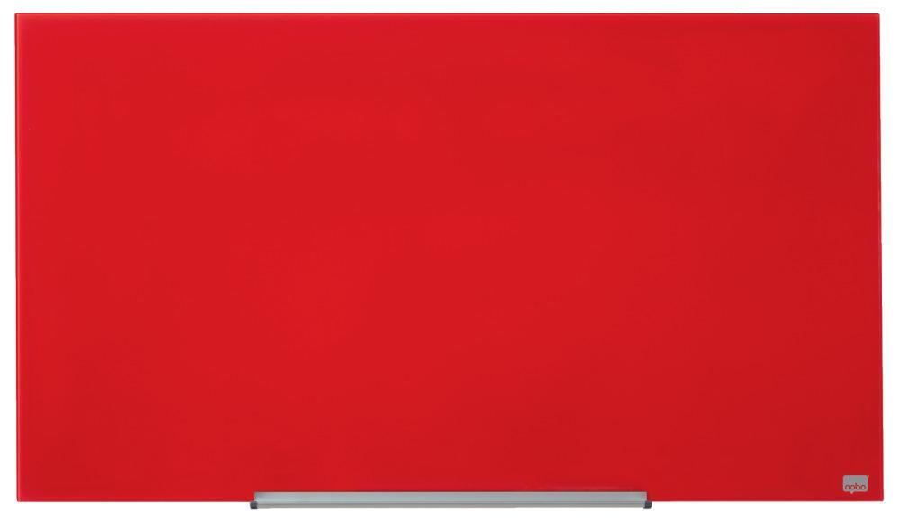 Nobo skleněná tabule Impression Pro červená, 99,3 x 55,9 cm