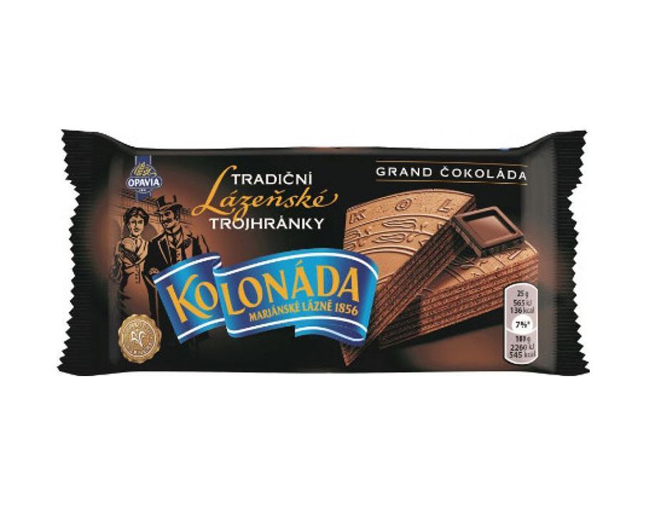 Trojhránky lázeňské čokoládové 50 g