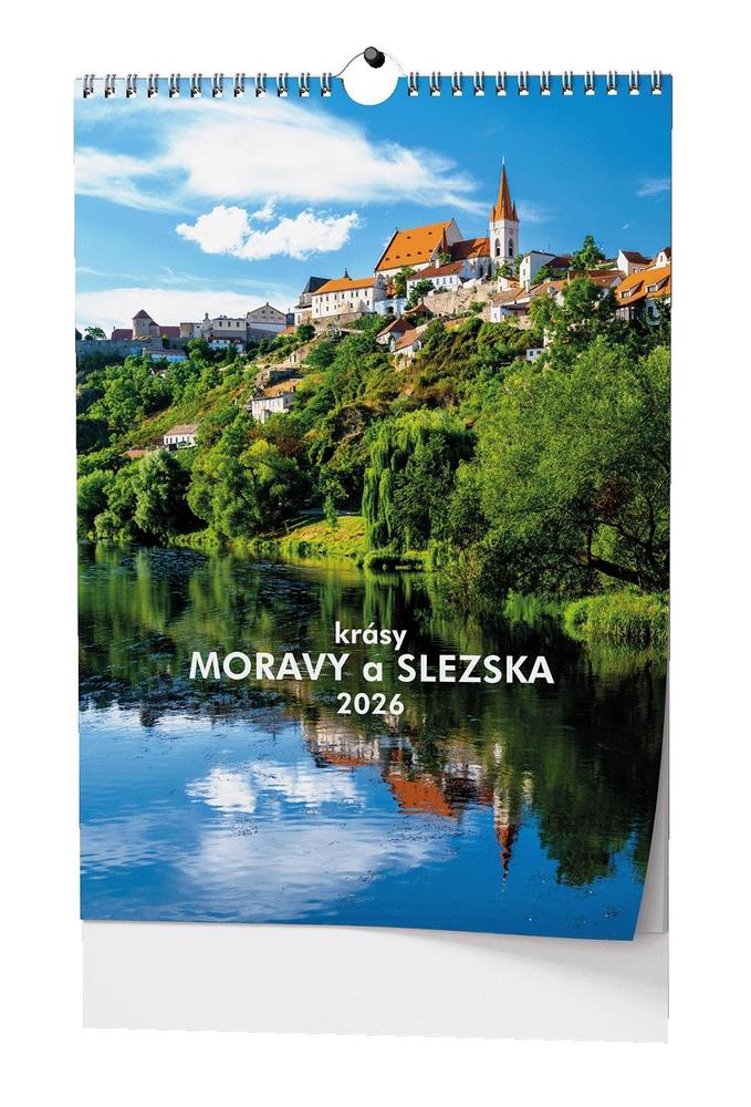 Baloušek Tisk kalendář nástěnný A3 Krásy Moravy a Slezska