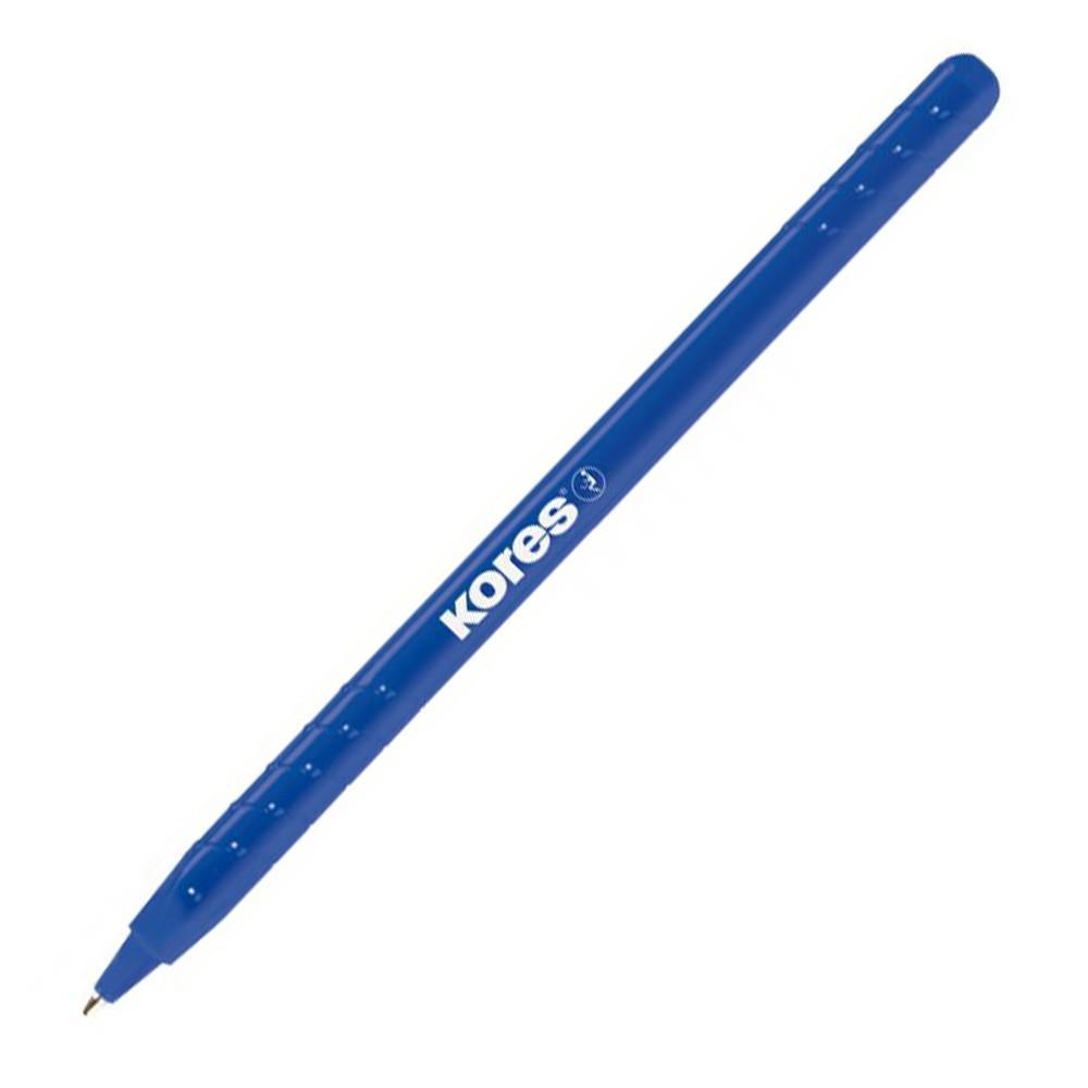 Kores pero kuličkové K0 trojhranné 1 mm, modré
