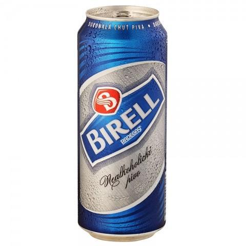 Pivo Birell 0,5 l plech