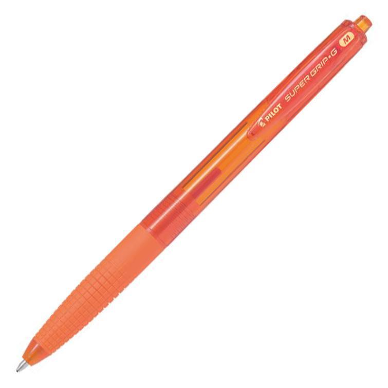 Pilot pero kuličkové 2044 Super Grip hrot M oranžové