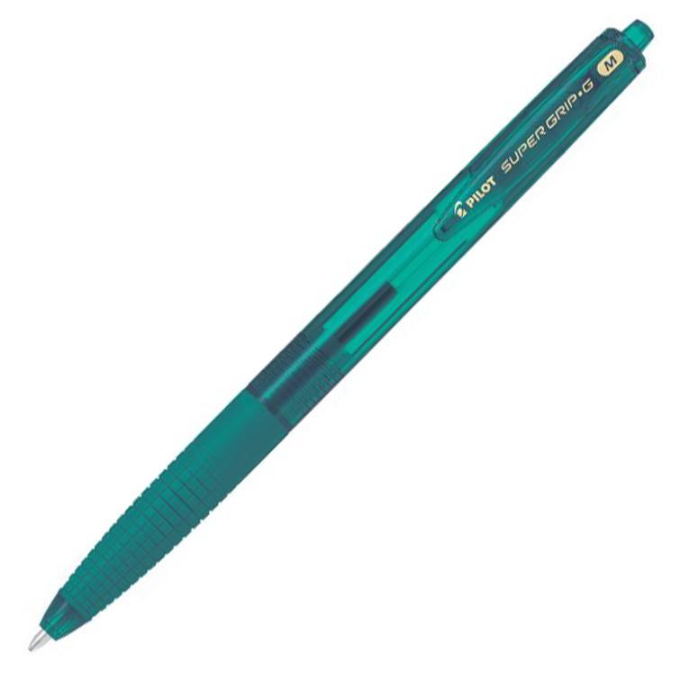 Pilot pero kuličkové 2044 Super Grip hrot M smaragdově zelené