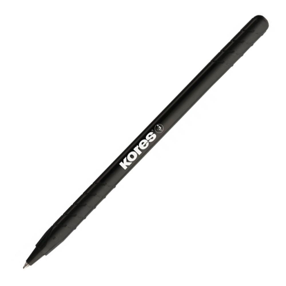 Kores pero kuličkové K0 trojhranné 1 mm, černé