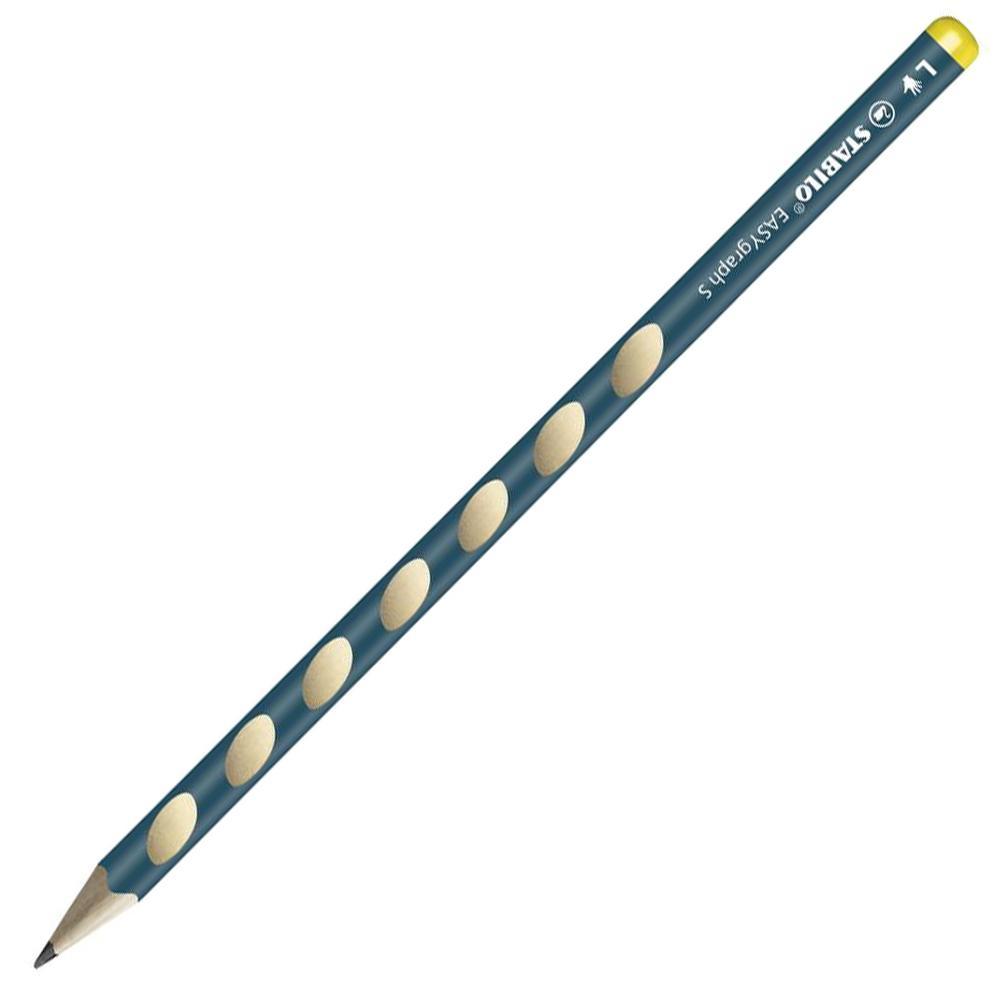 Tužka grafitová STABILO EASYgraph tenká pro leváky petrolejová