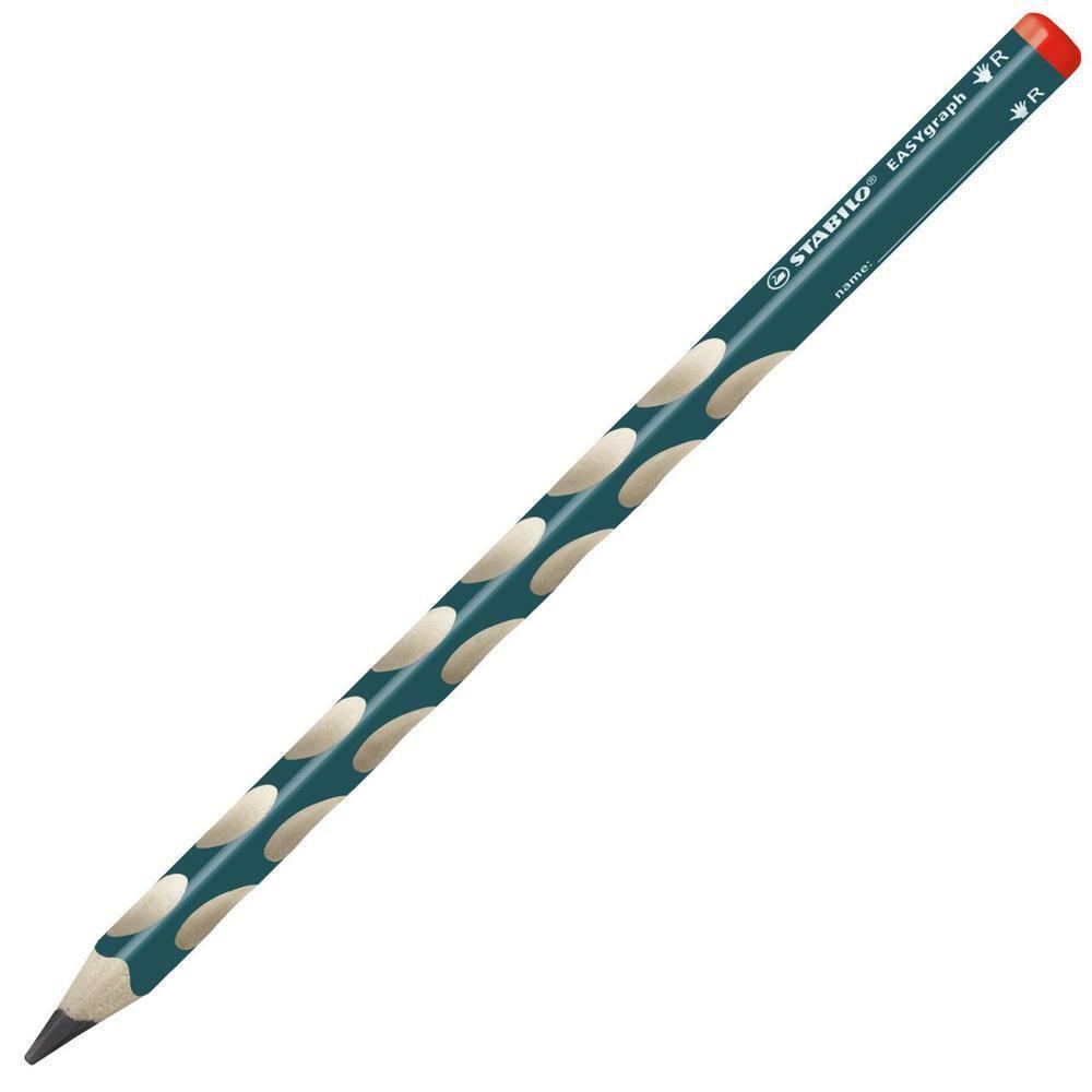 Tužka grafitová STABILO EASYgraph silná pro praváky petrolejová
