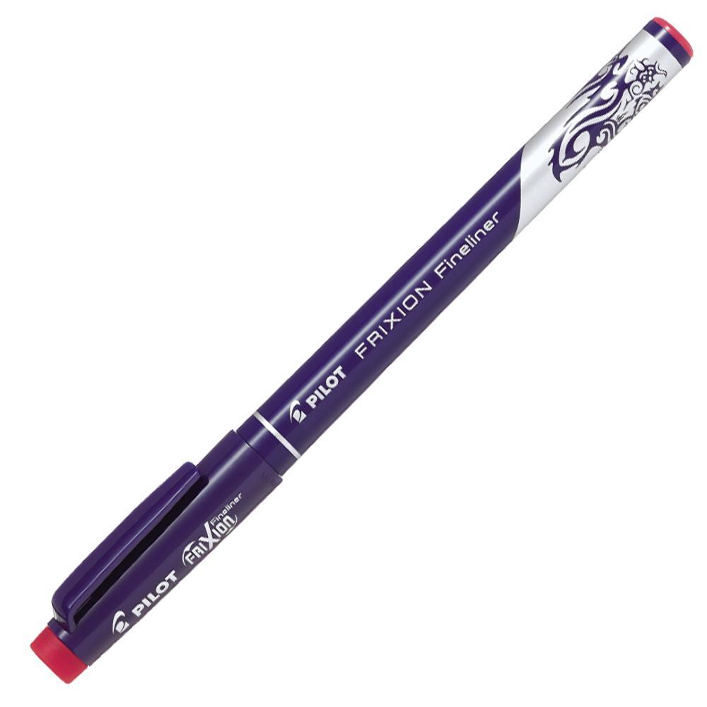 Pilot popisovač 4104 Frixion Fineliner červený