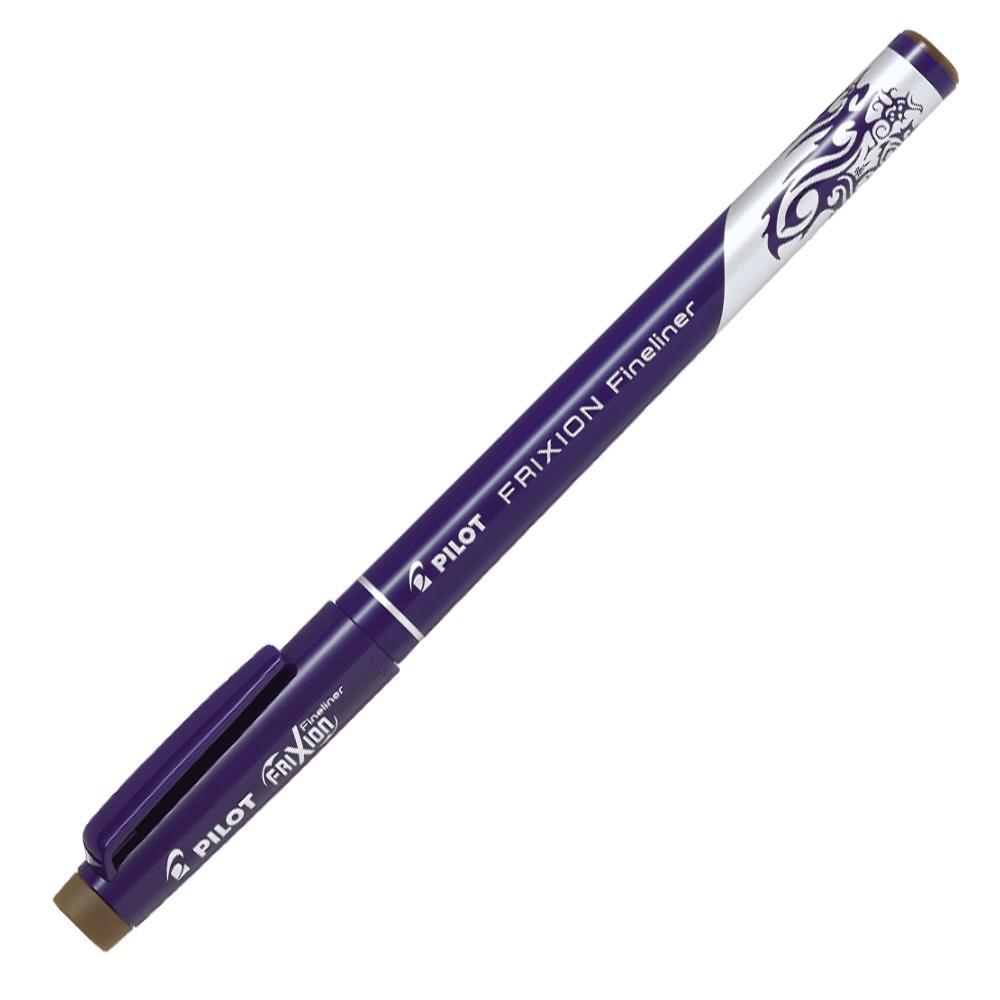 Pilot popisovač 4104 Frixion Fineliner hnědý