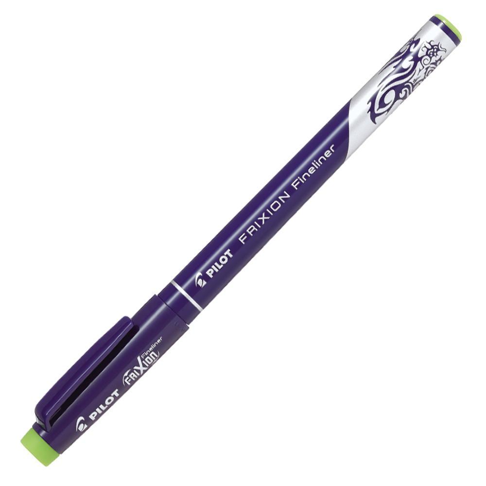 Pilot popisovač 4104 Frixion Fineliner světle zelený
