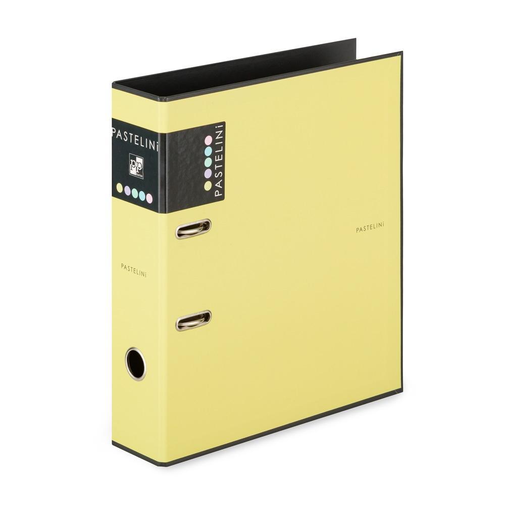 KARTON P+P pořadač A4 pákový 7 cm lamino PASTELINI žlutý