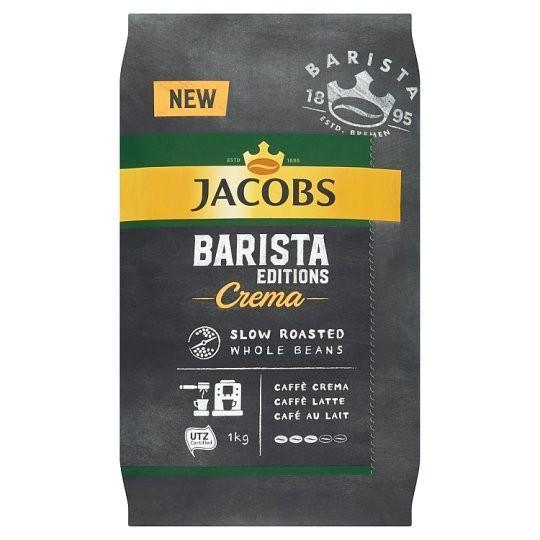 Káva JACOBS zrnková 1 kg Barista Crema