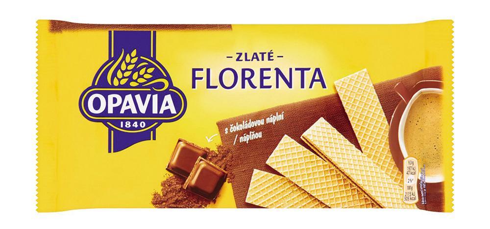 Oplatky FLORENTA čokoládové 112 g