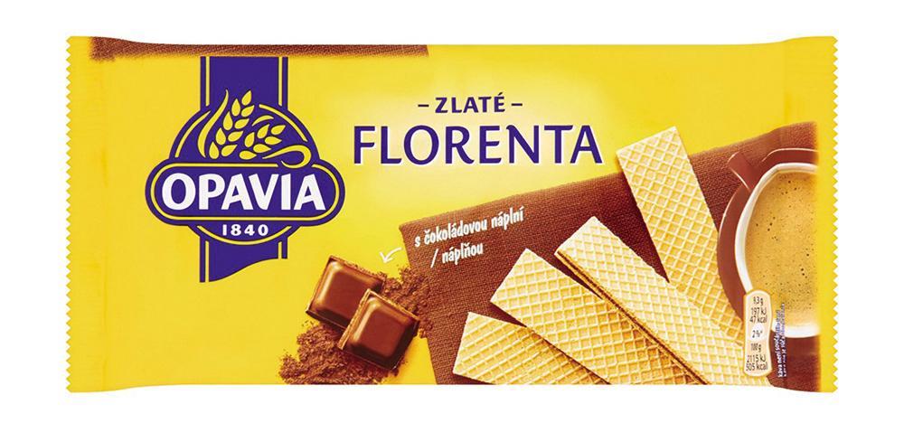 Oplatky Florenta čokoládové 112g