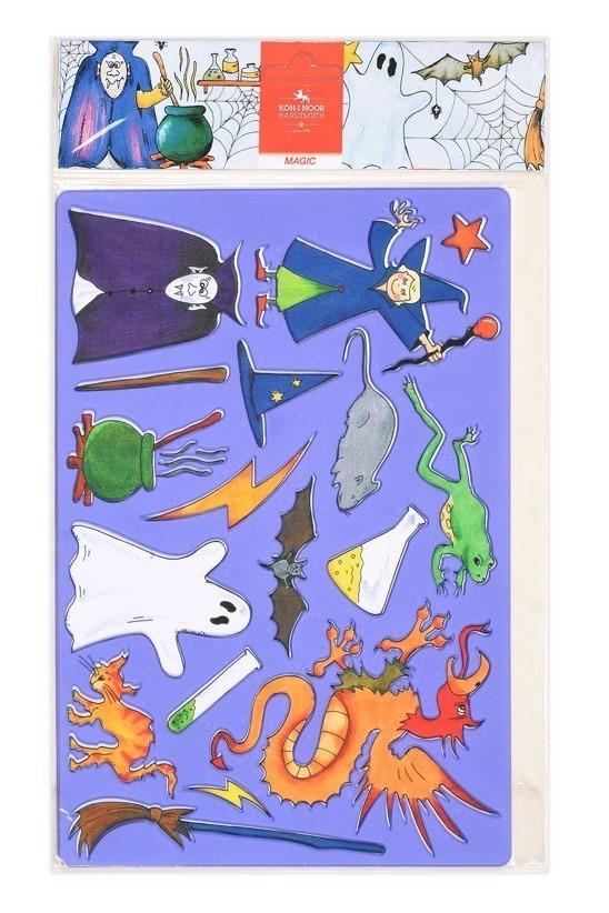 Koh-i-noor šablona 9820 magie - fialová