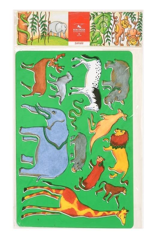 Koh-i-noor šablona 9820 safari - zelená