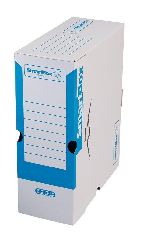 Emba archivační box Smart 320 x 110 x 255 modrý tisk