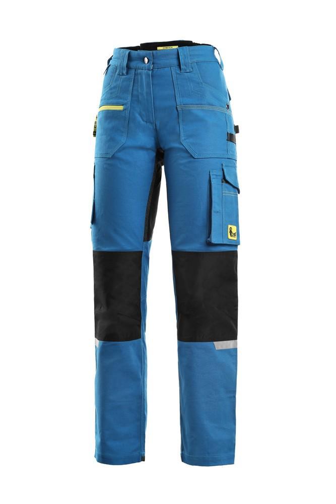 CXS kalhoty STRETCH, dámské, středně modro-černé vel. 50