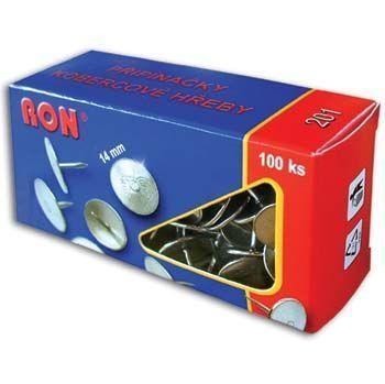 Ron připínáčky - kobercové hřeby 201 - průměr 14 mm, délka 11 mm