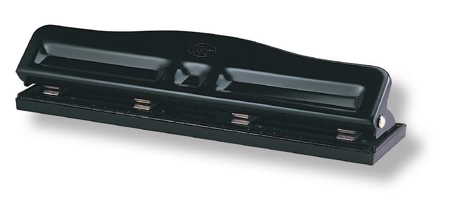 Kw-trio děrovač 999D černý 4-děrový