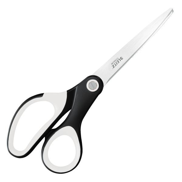 Leitz nůžky titanové WOW 20,5 cm bílé/černé