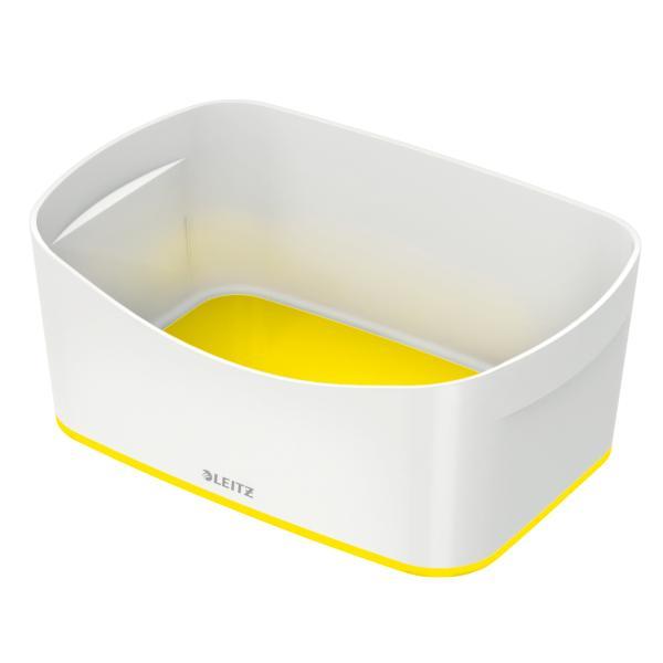 Leitz box stolní MyBox bílý/žlutý