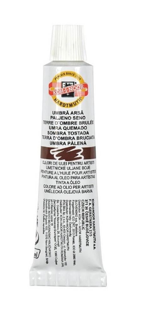Koh-i-noor barva olejová 16 ml umbra pálená
