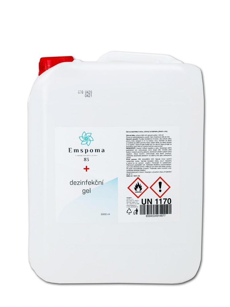 Dezinfekční gel Emspoma 5l