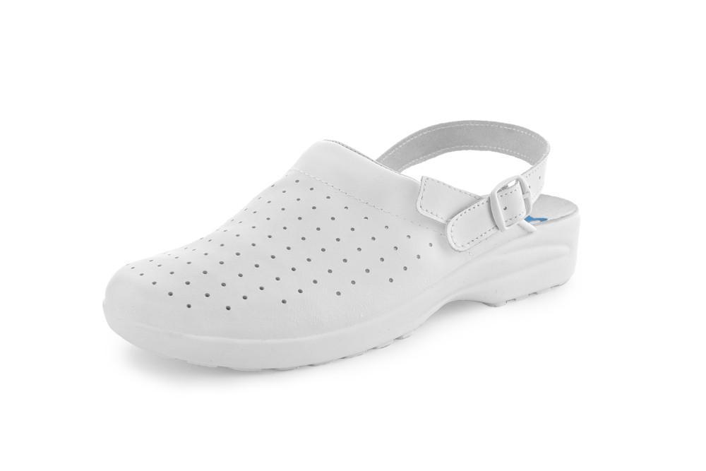 CXS obuv sandál MISA, dámský, kožený, bílý