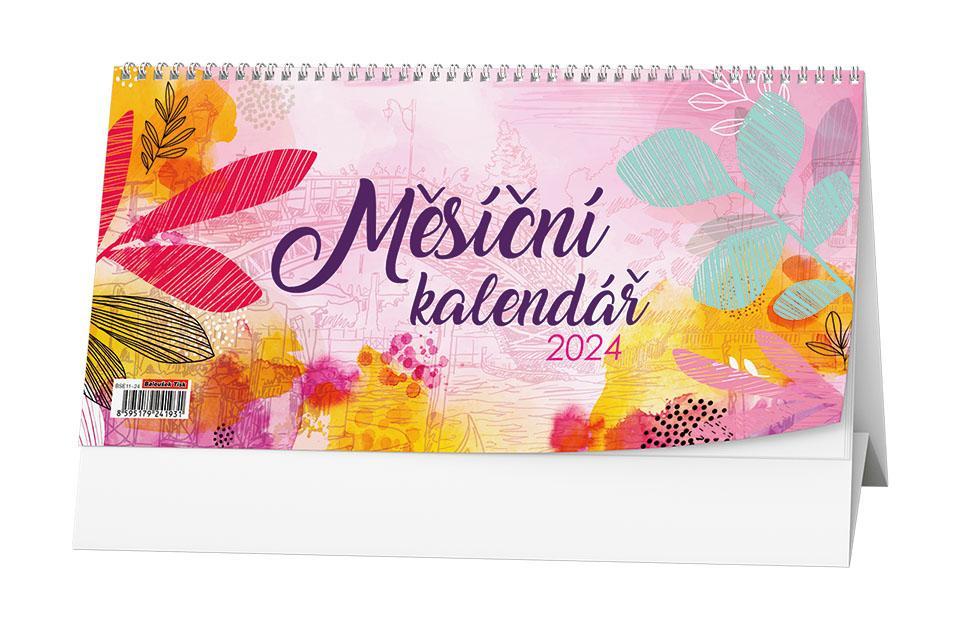 Baloušek Tisk kalendář stolní žánr. měs. ( měsíční kalendárium )