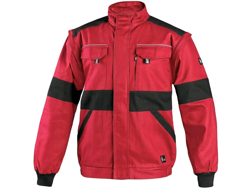 CXS blůza LUXY EDA, pánská, červeno-černá 