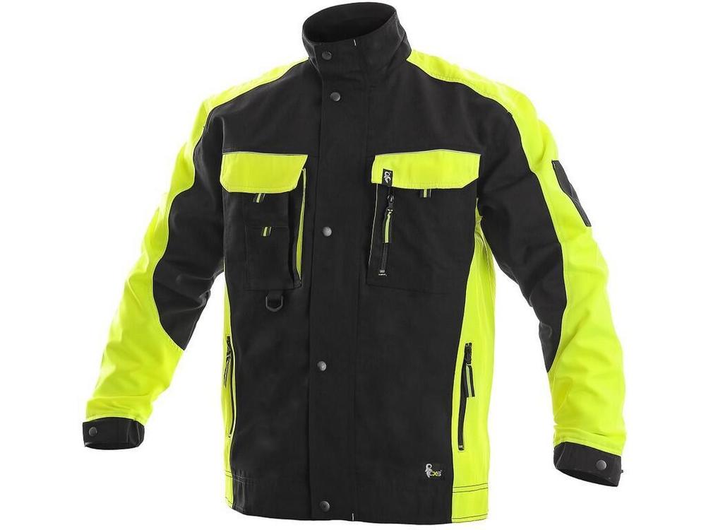 CXS blůza SIRIUS BRIGHTON, pánská, zimní, černo-žlutá 