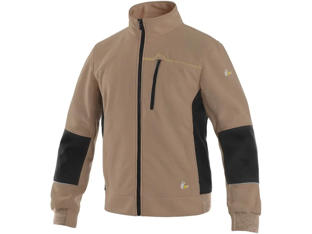 CXS mikina TEXAS, pánská, béžovo-černá 