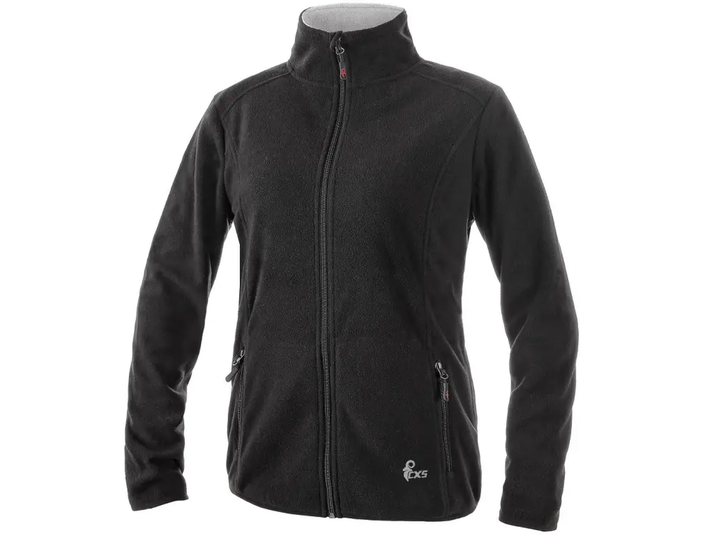 CXS mikina GRANBY LADY, dámská, fleecová, černá 