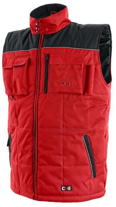 CXS vesta SEATTLE, zimní, červeno-černá 