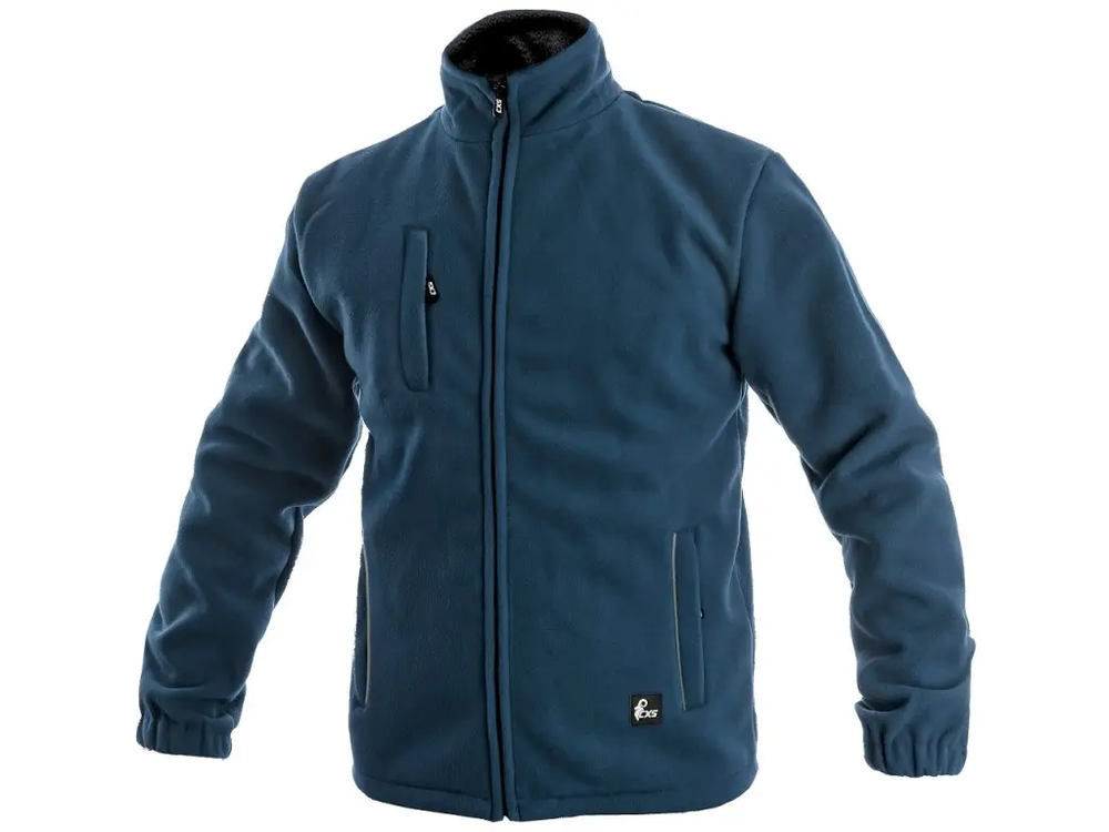 CXS bunda OTAWA, pánská, fleecová, modrá 