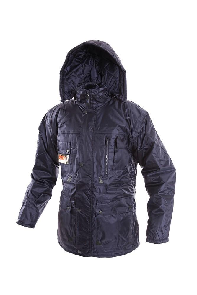 CXS kabát VERMONT, pánský, zimní, nepromokavý, modrý 