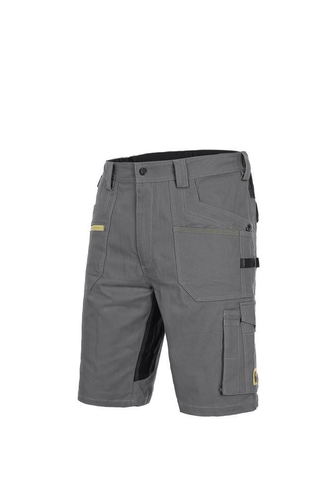 CXS kraťasy STRETCH, pánské, středně šedo-černé 
