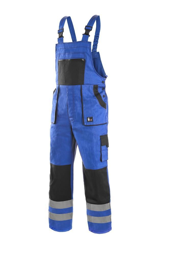 CXS kalhoty LUXY BRIGHT, pánské, s laclem, modro-černé 
