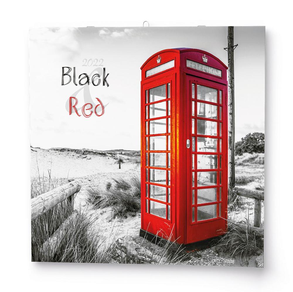 Kalendář nástěnný LP Black&Red