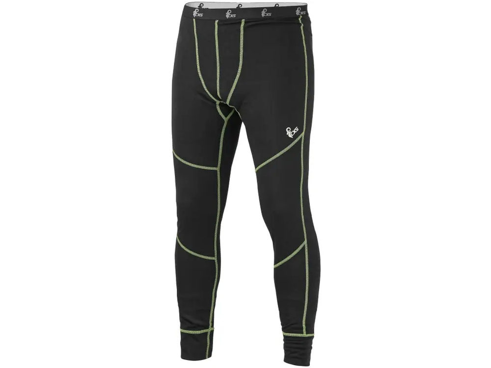 CXS spodky REWARD, pánské, hřejivé, černo-zelené 