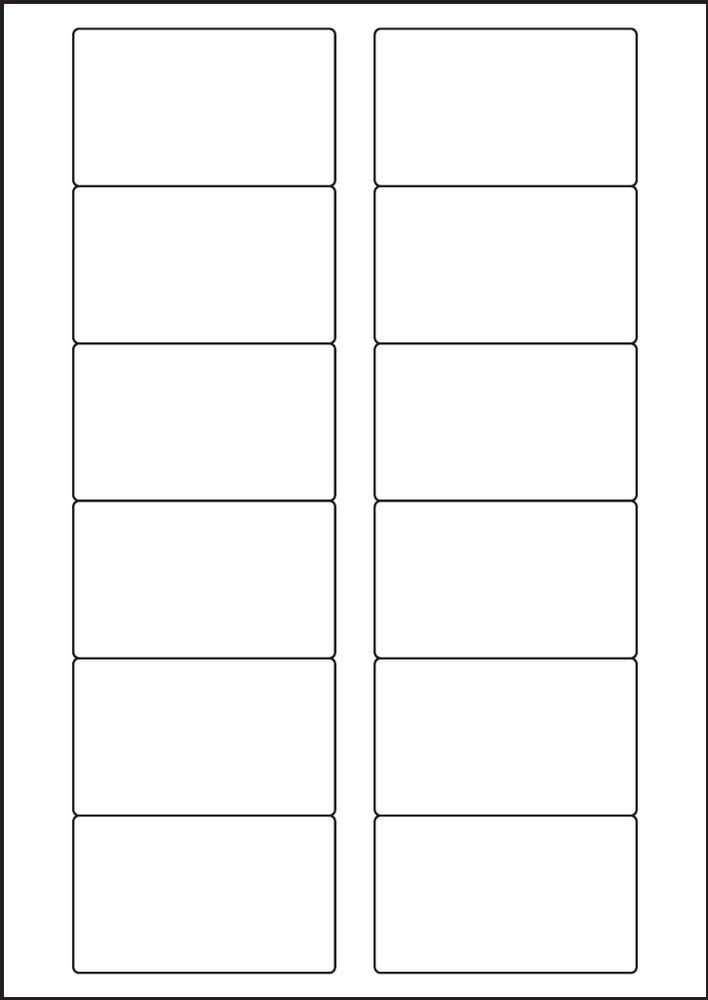 Etikety PRINT 78 x 47 mm, bílé