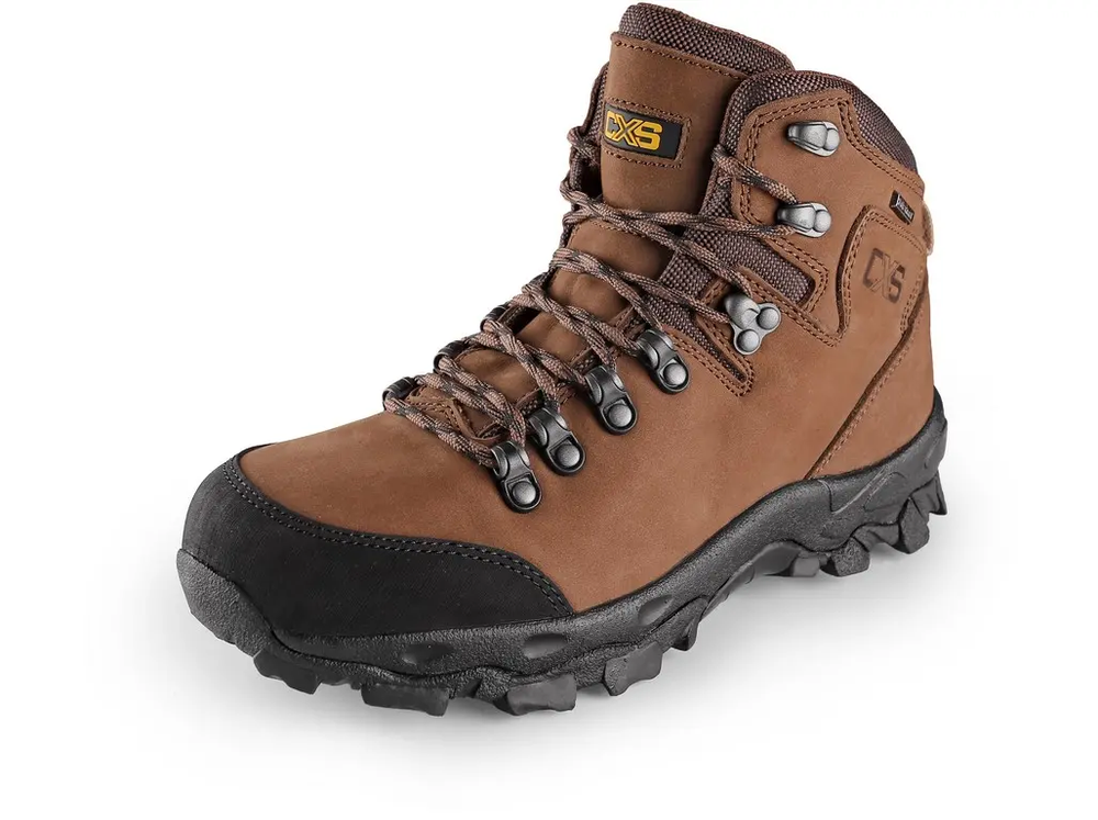 CXS obuv kotníková GOTEX MONT BLANC, kožená, hnědá 