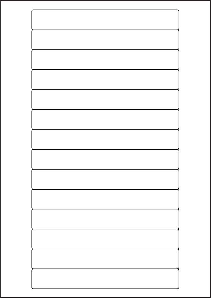 Etikety PRINT 147 x 20mm bílé