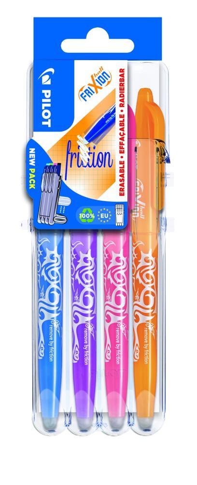 Pilot roller 2064 FriXion Ball 07 Set2Go New Colors 4 ks