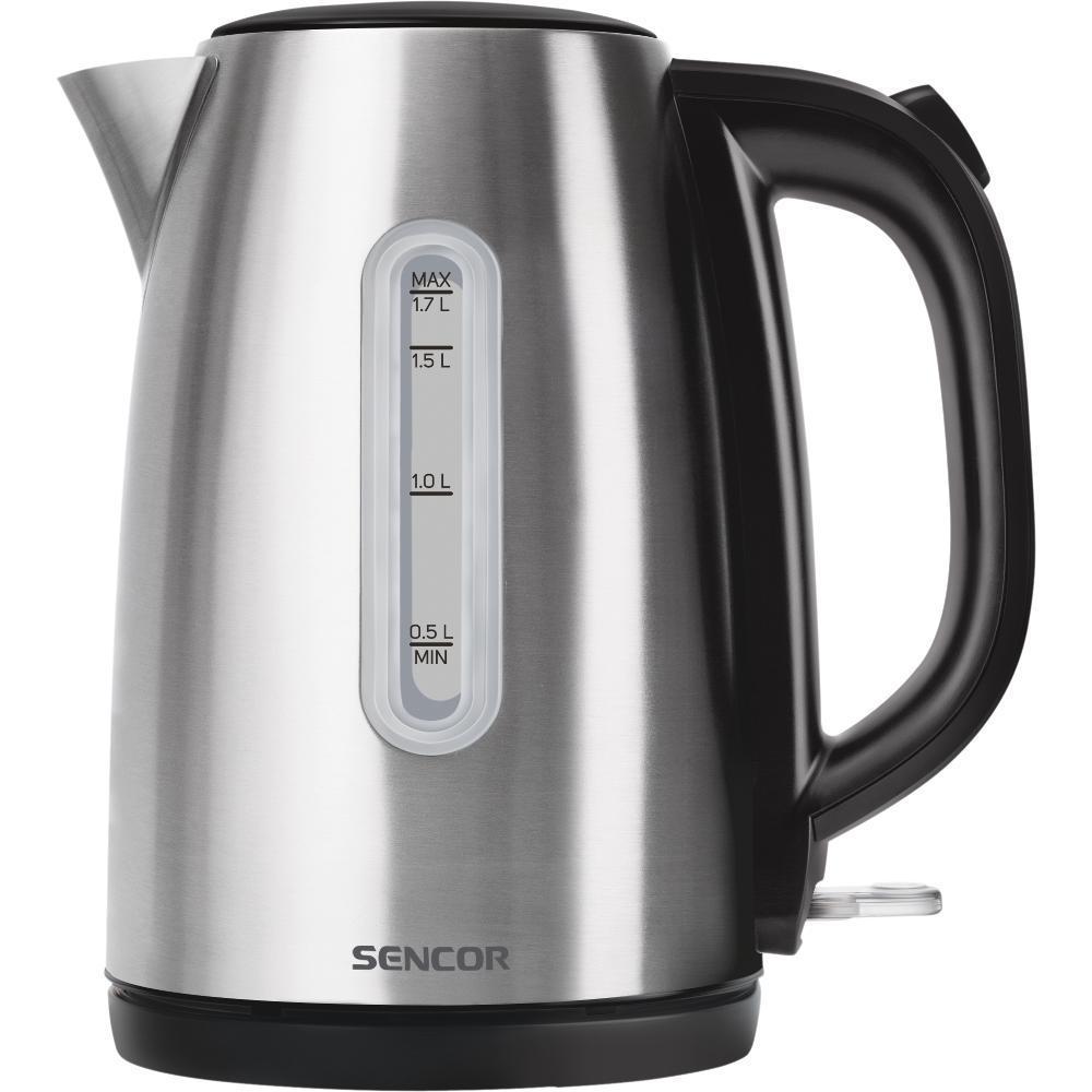 Sencor konvice rychlovarná nerez, 1,7 litru SWK 1720BK